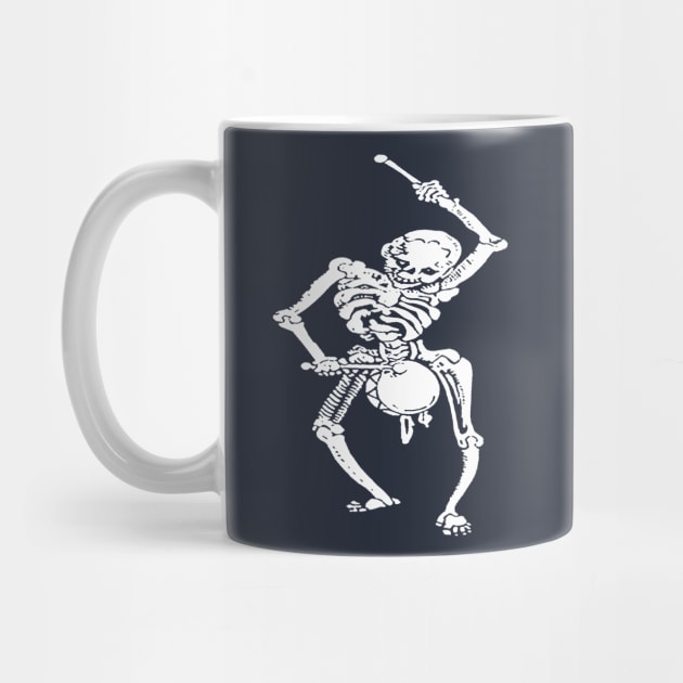 Civil War Federal Drummer Boy Skeleton In White v2 by taiche